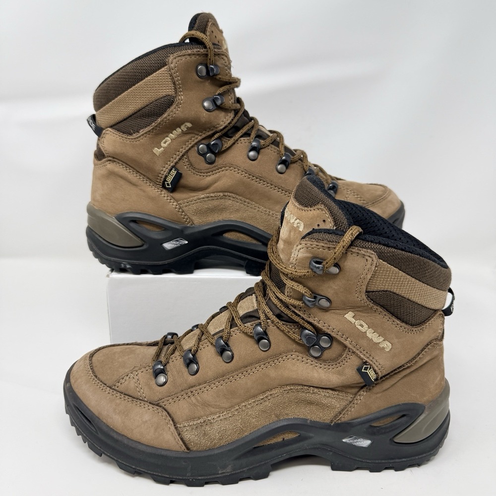 Lowa Women's Renegade GTX Mid Gore-Tex Hiking Boot Size 8.5 W Wide Gore-Tex